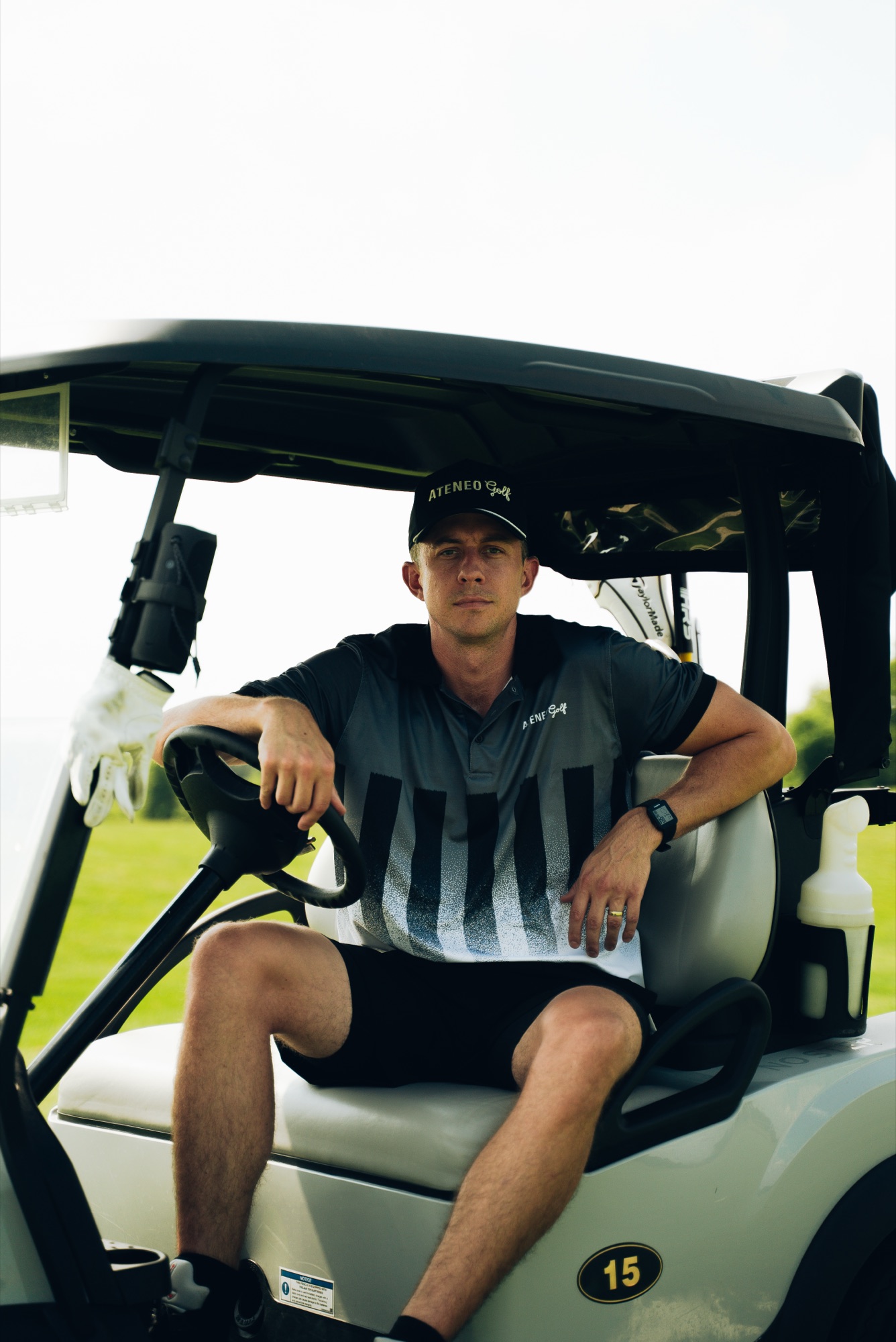 Ateneo Golf campaign shoot