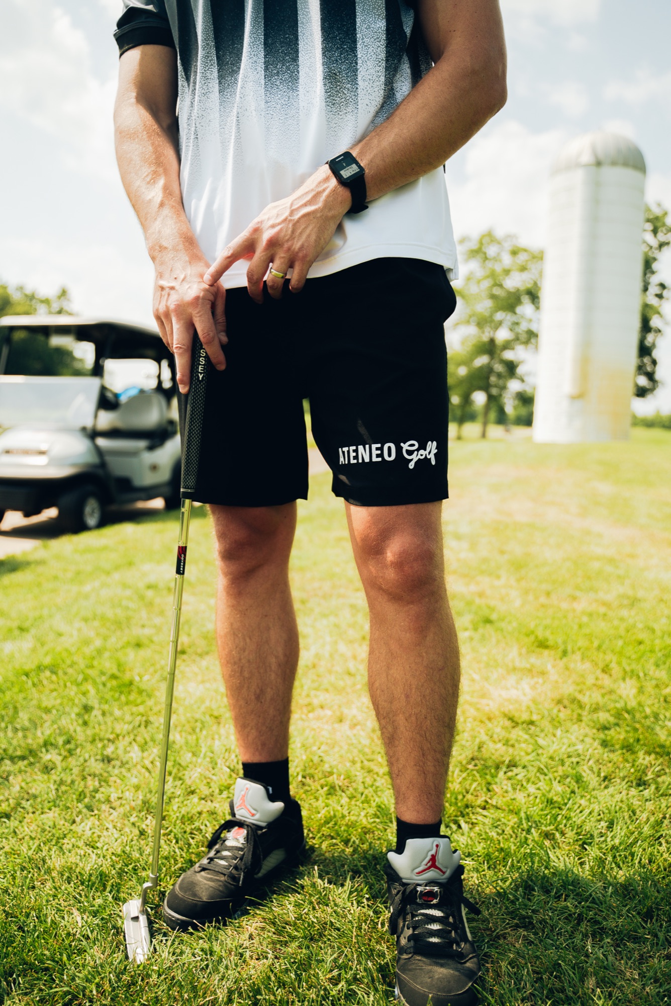 Ateneo Golf campaign shoot