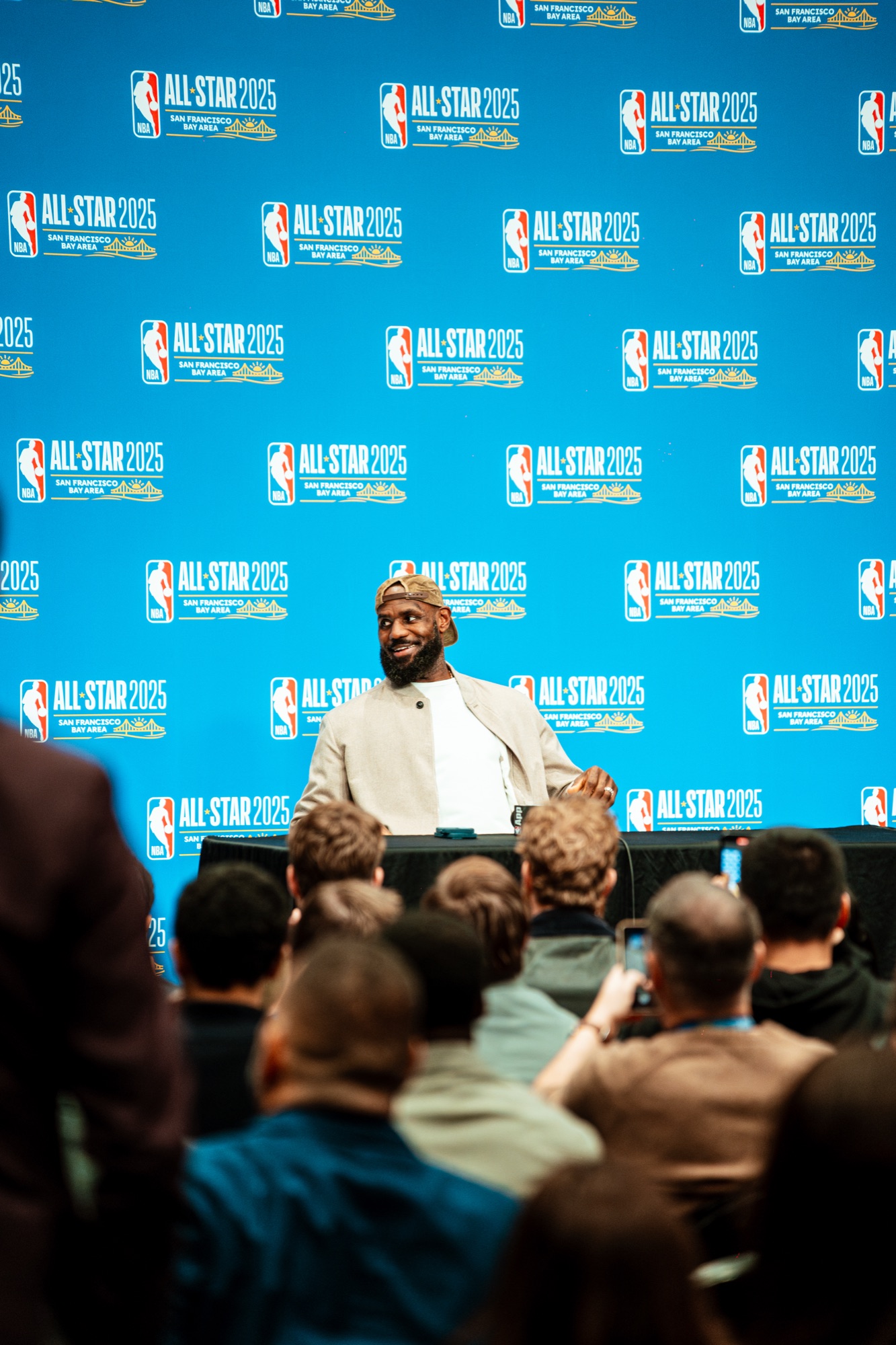 LeBron James at 2025 NBA All-Star Weekend